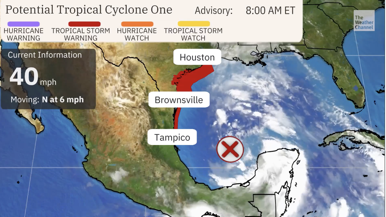 US tropical storm map