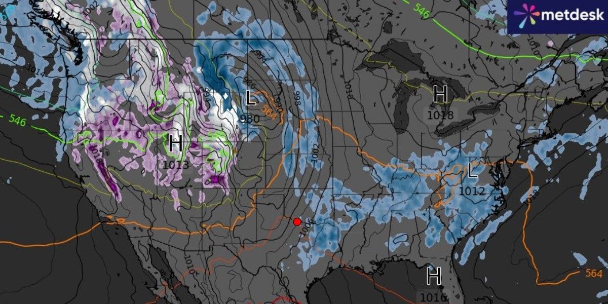 NextImg:US weather: Americans threatened with heavy snow and tornadoes amid relentless spring storms