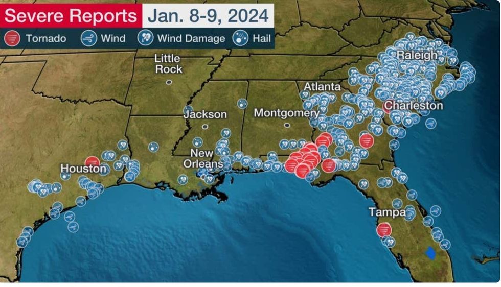 US weather forecast