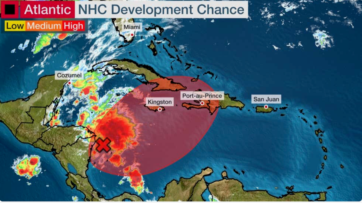 US weather: Possible path of the storm