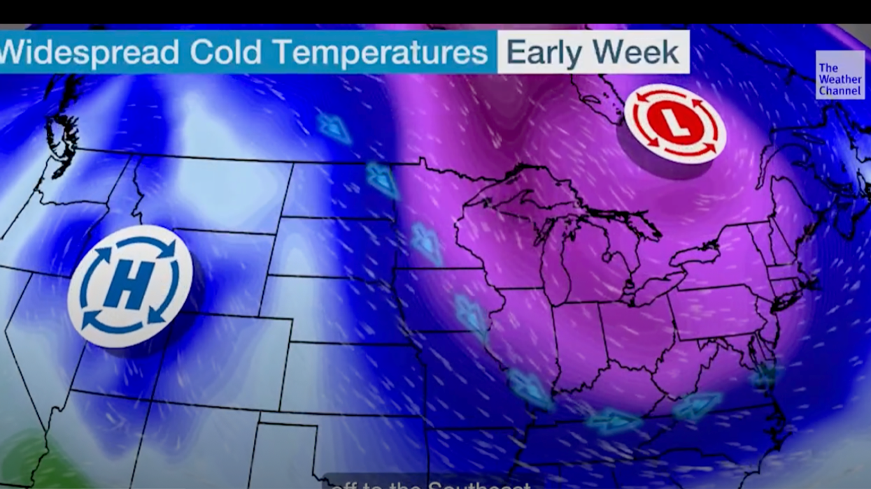 US weather: Temperatures plunge across America