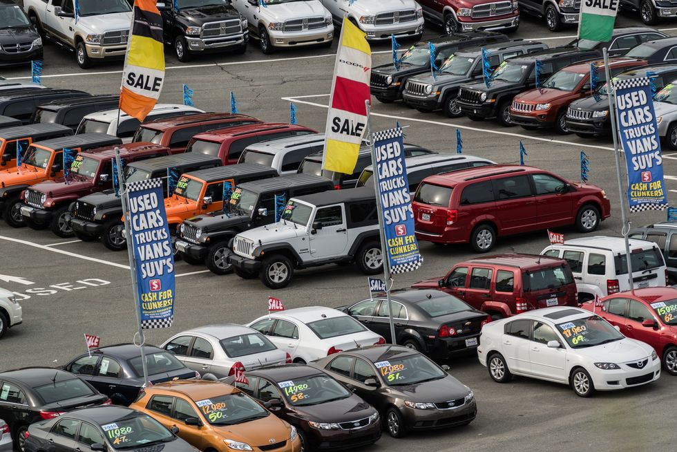 Used car sale