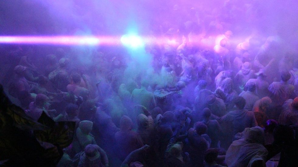 UV paint party