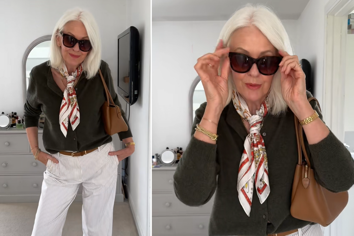 Val shows off her outfit