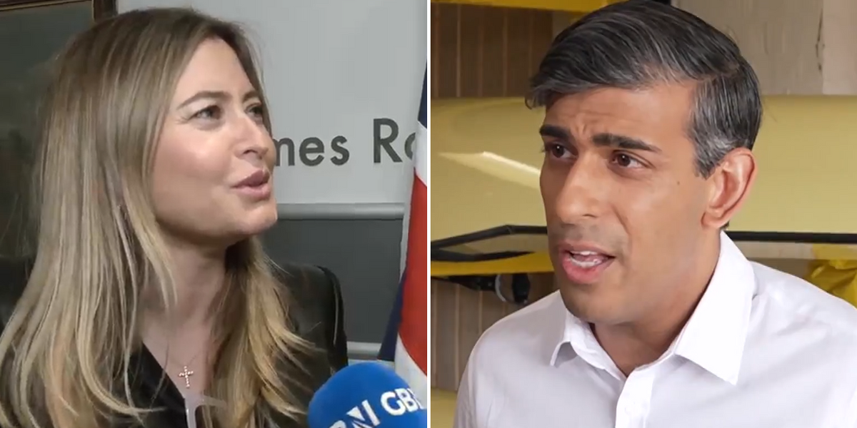 NextImg:‘They’re drowning!’ Holly Valance hits back at Sunak after Farage warning: ‘They’ll say anything’