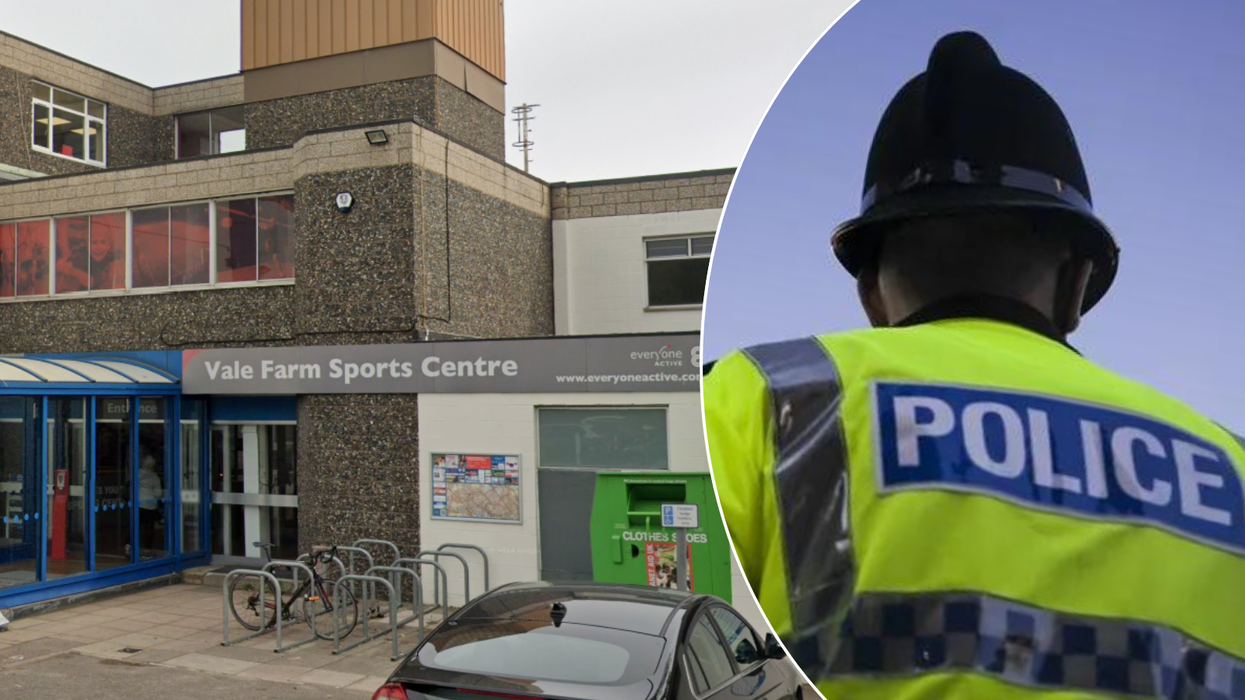 Vale Farm Sports Centre/Metropolitan Police officer
