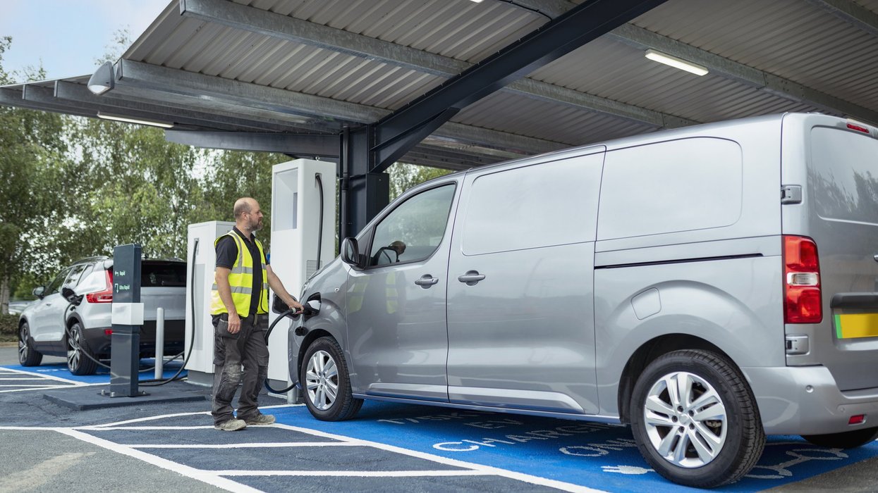 Van charging in UK