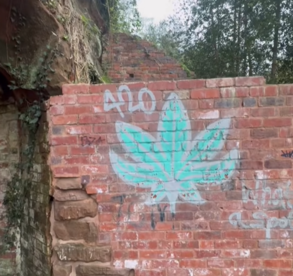 Vandalised National Trust heritage site
