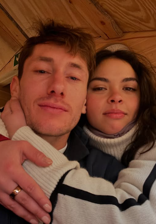 Vanessa Bauer and James Rowe