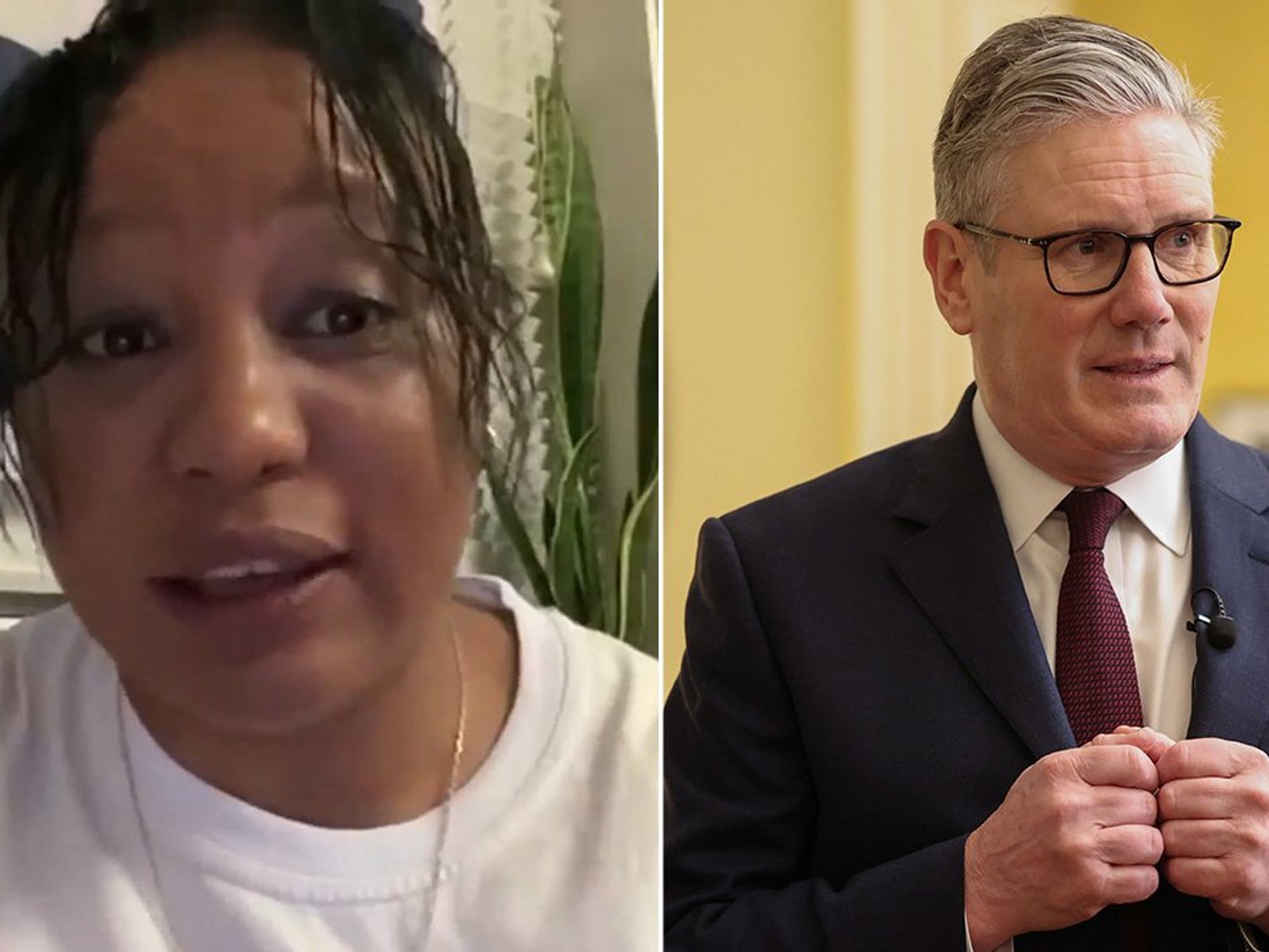 Vanessa Calou, Keir Starmer