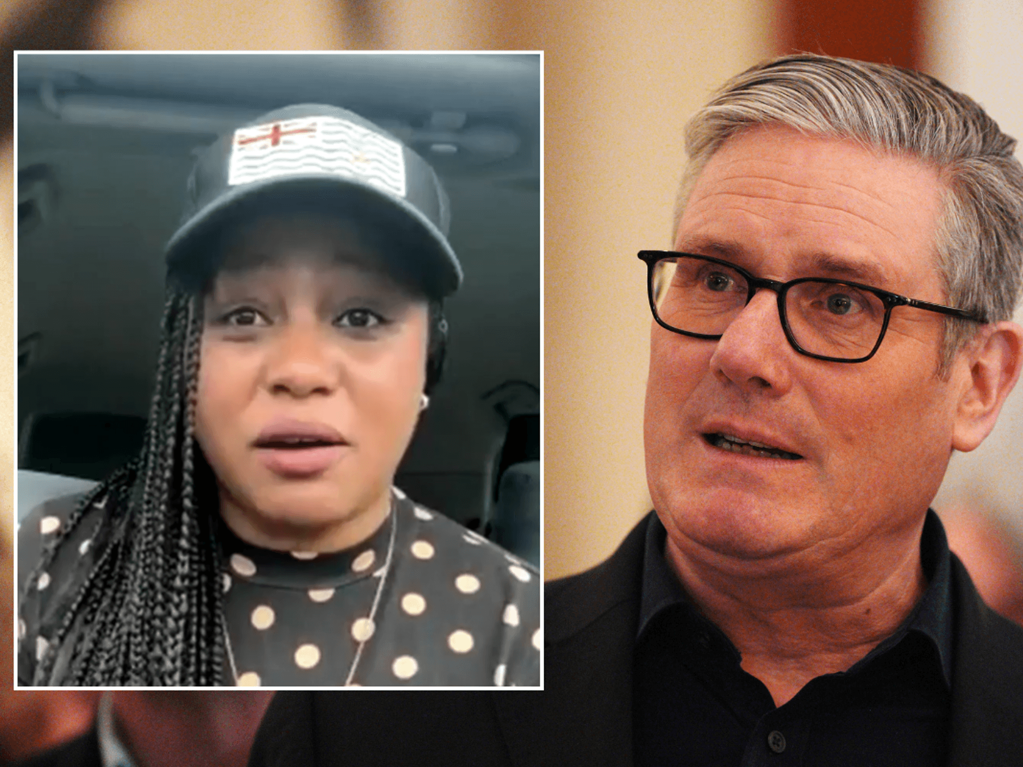 Vanessa Calou; Keir Starmer