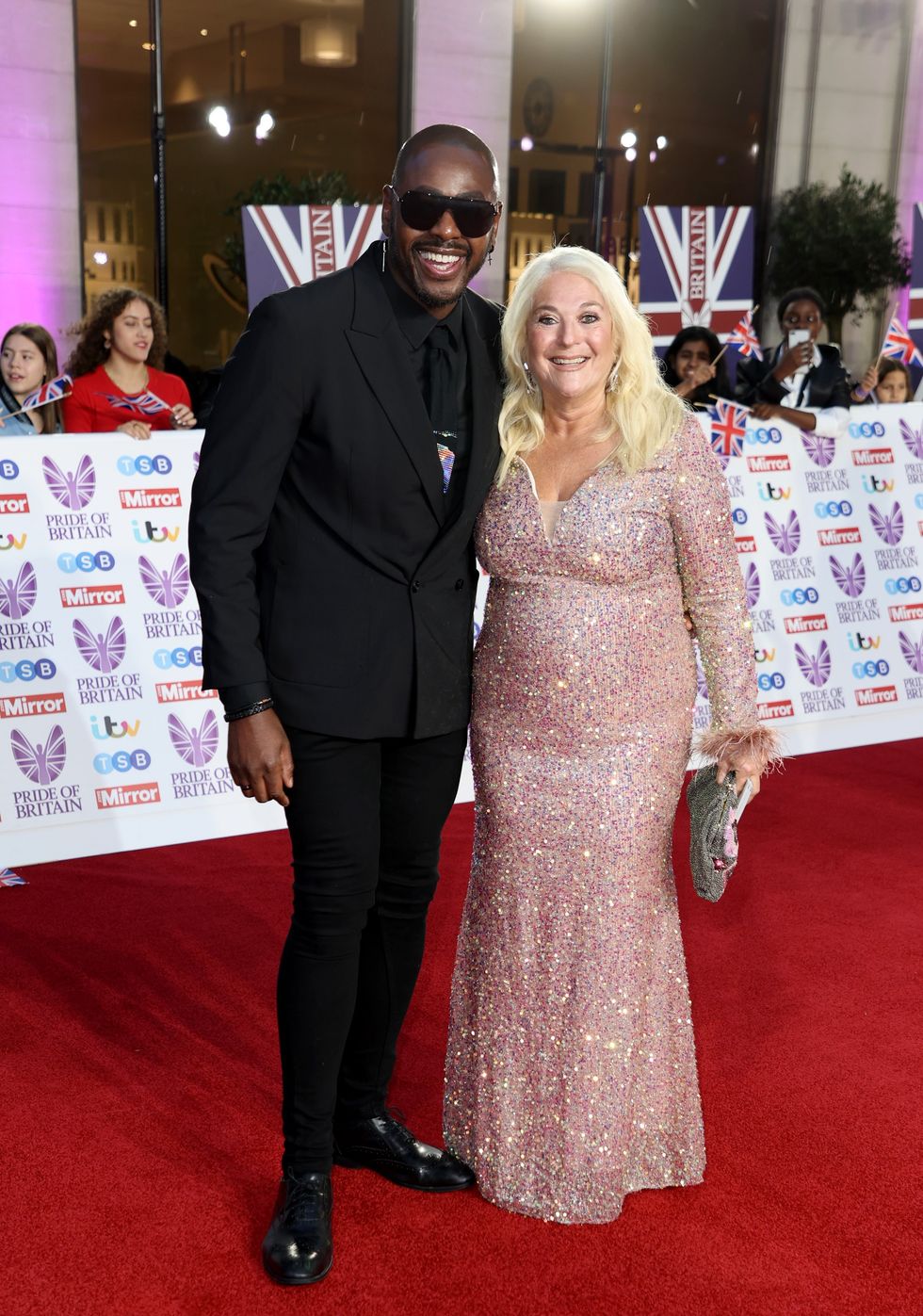 Vanessa Feltz and Ben Ofoedu