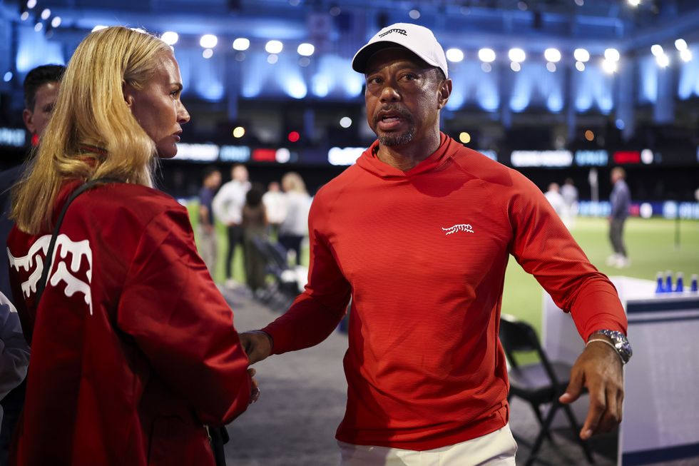 Vanessa Trump and Tiger Woods