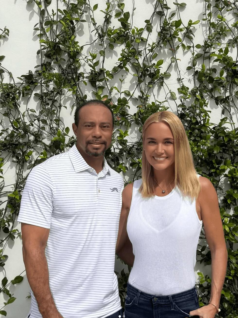 Vanessa Trump has been supporting Tiger Woods
