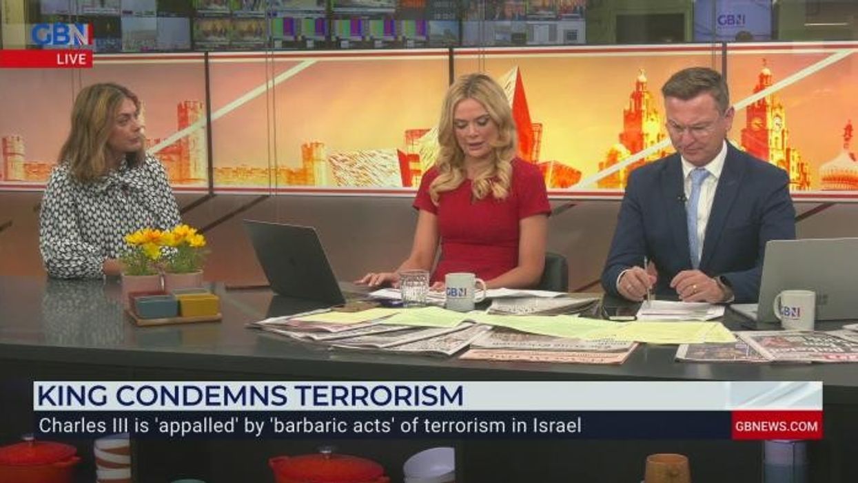 'Hard-hitting' King Charles praised for using 'word BBC hasn't' as he blasts 'barbaric acts of terrorism'