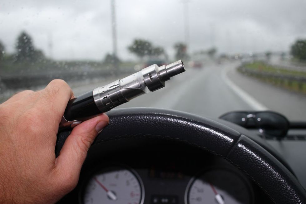 vape at the wheel