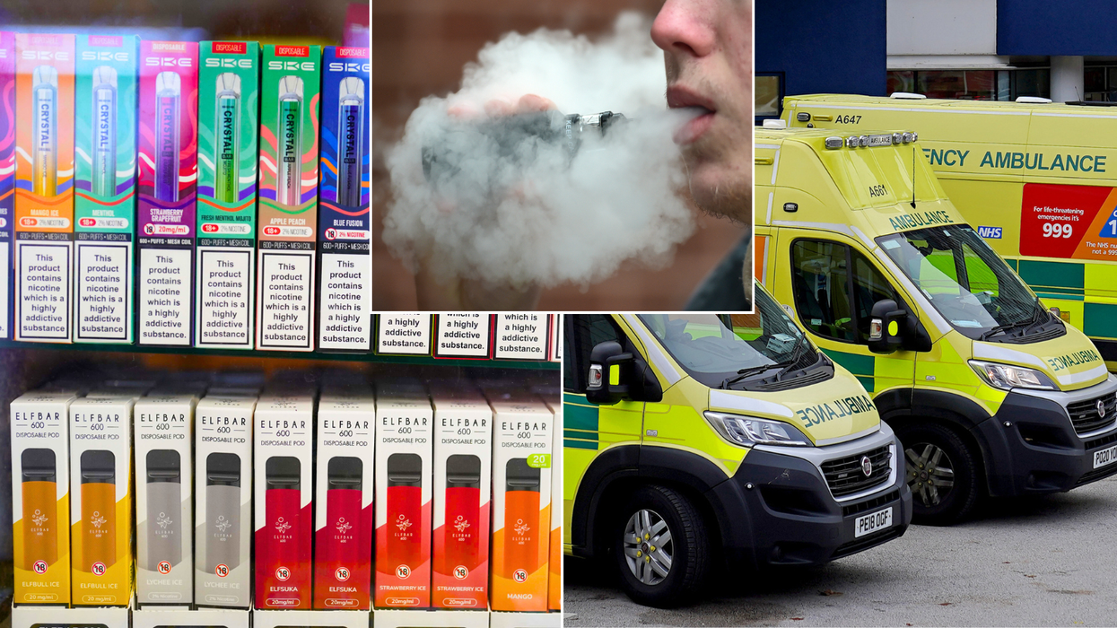 Vapes/vape cloud/ambulances