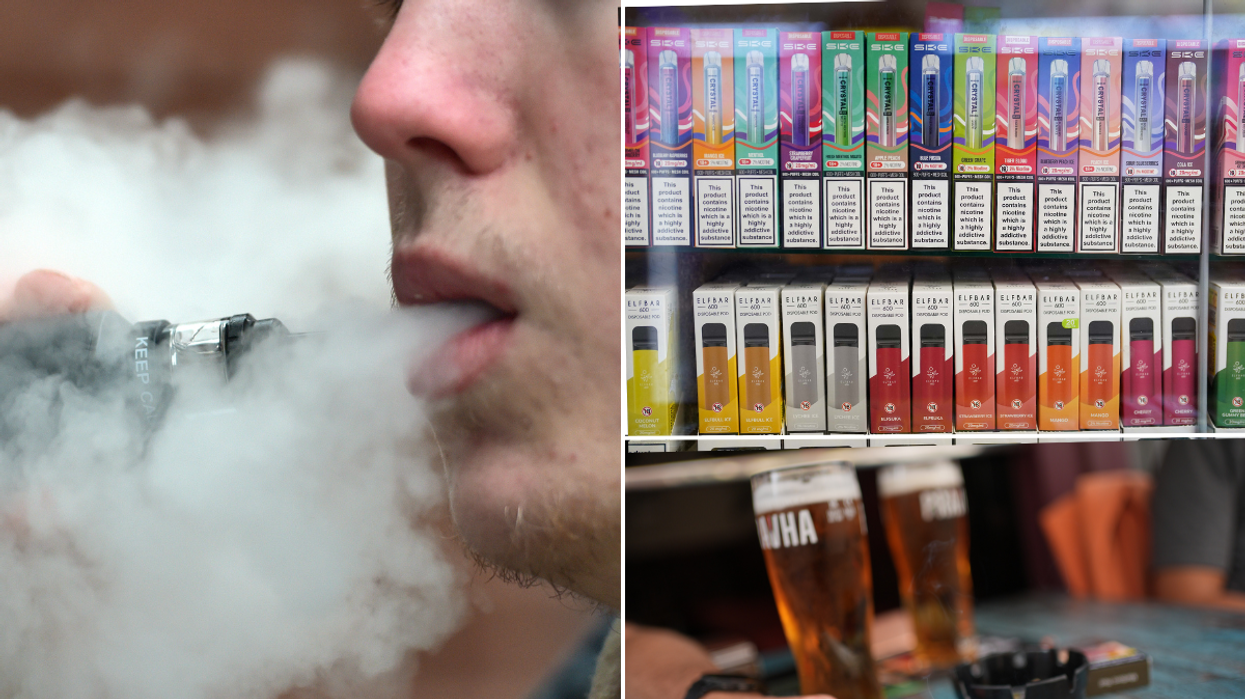 Vaping, smoking