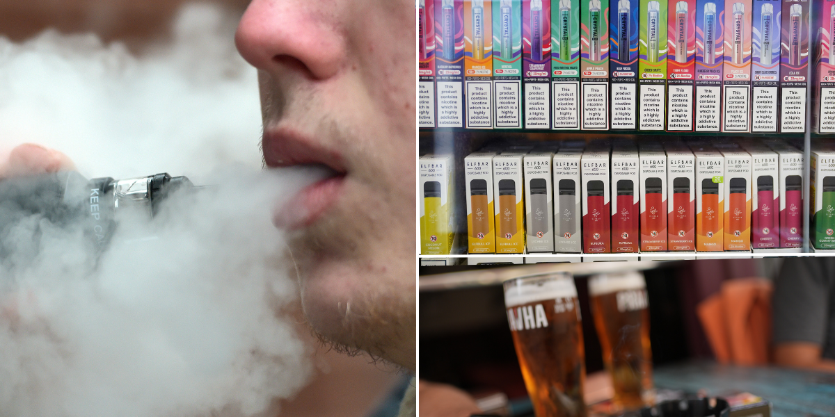 NextImg:Vaping 'to be banned outside schools and hospitals' in move backed by Chris Whitty