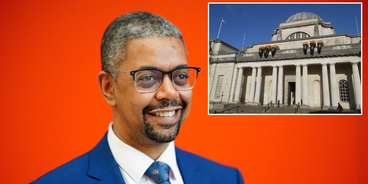 NextImg:Welsh First Minister Vaughan Gething defends cuts that could see the National Museum close for GOOD