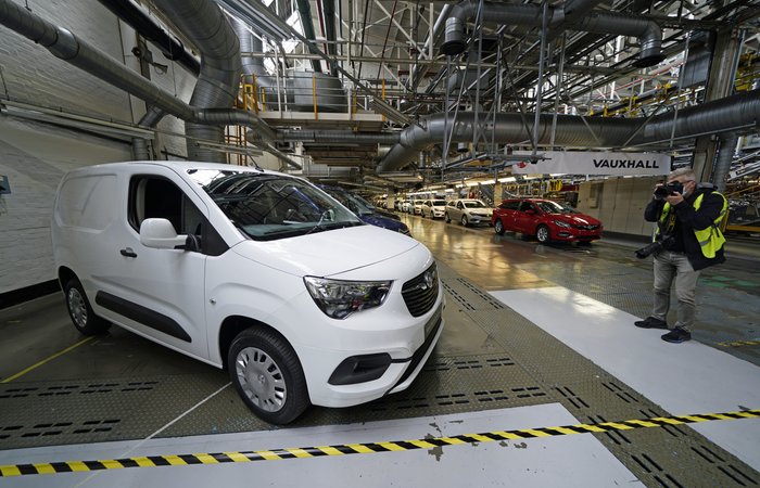Xe tải điện Vauxhall