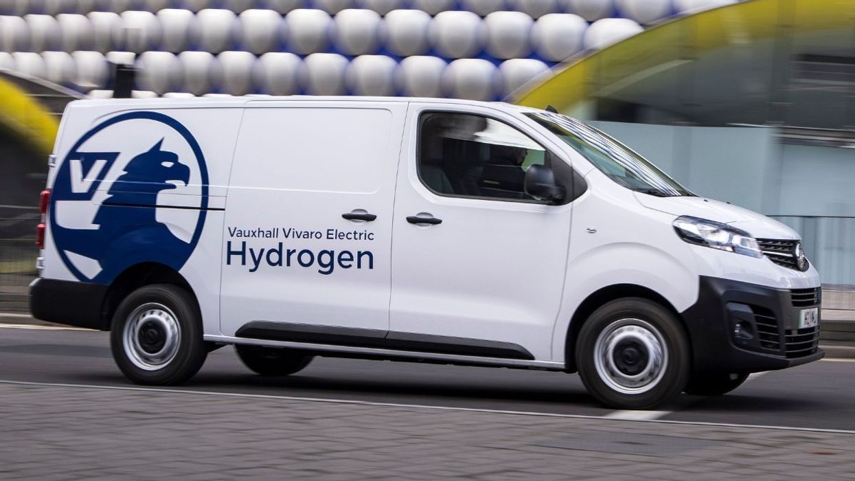 Vauxhall hydrogen van