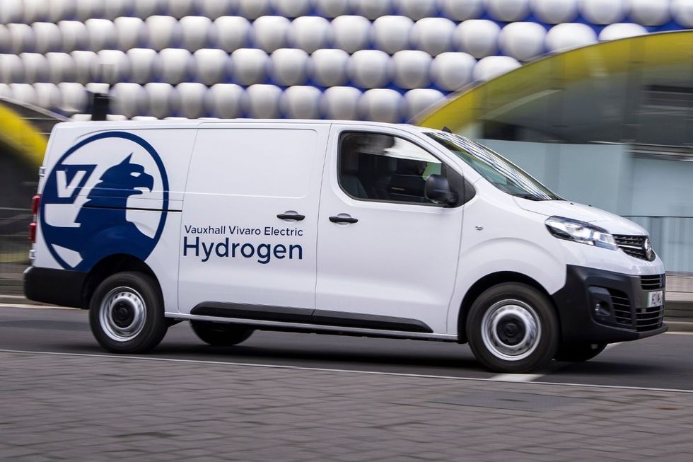 Vauxhall hydrogen van