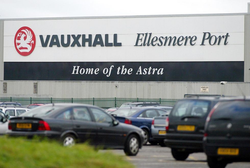 Vauxhall's Ellesmere Port factory