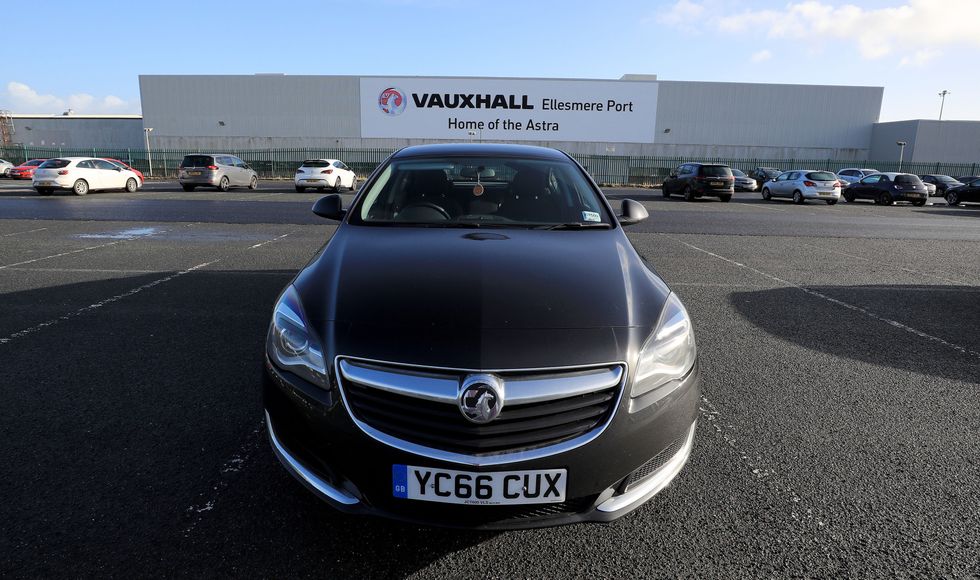Vauxhall's Ellesmere Port production factory