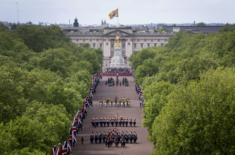 VE Day procession