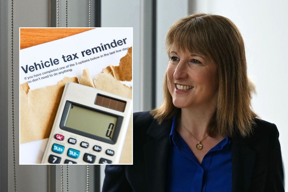 Vehicle tax reminder and Chancellor Rachel Reeve