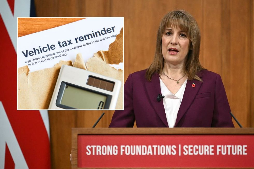 Vehicle tax reminder and Chancellor Rachel Reeves