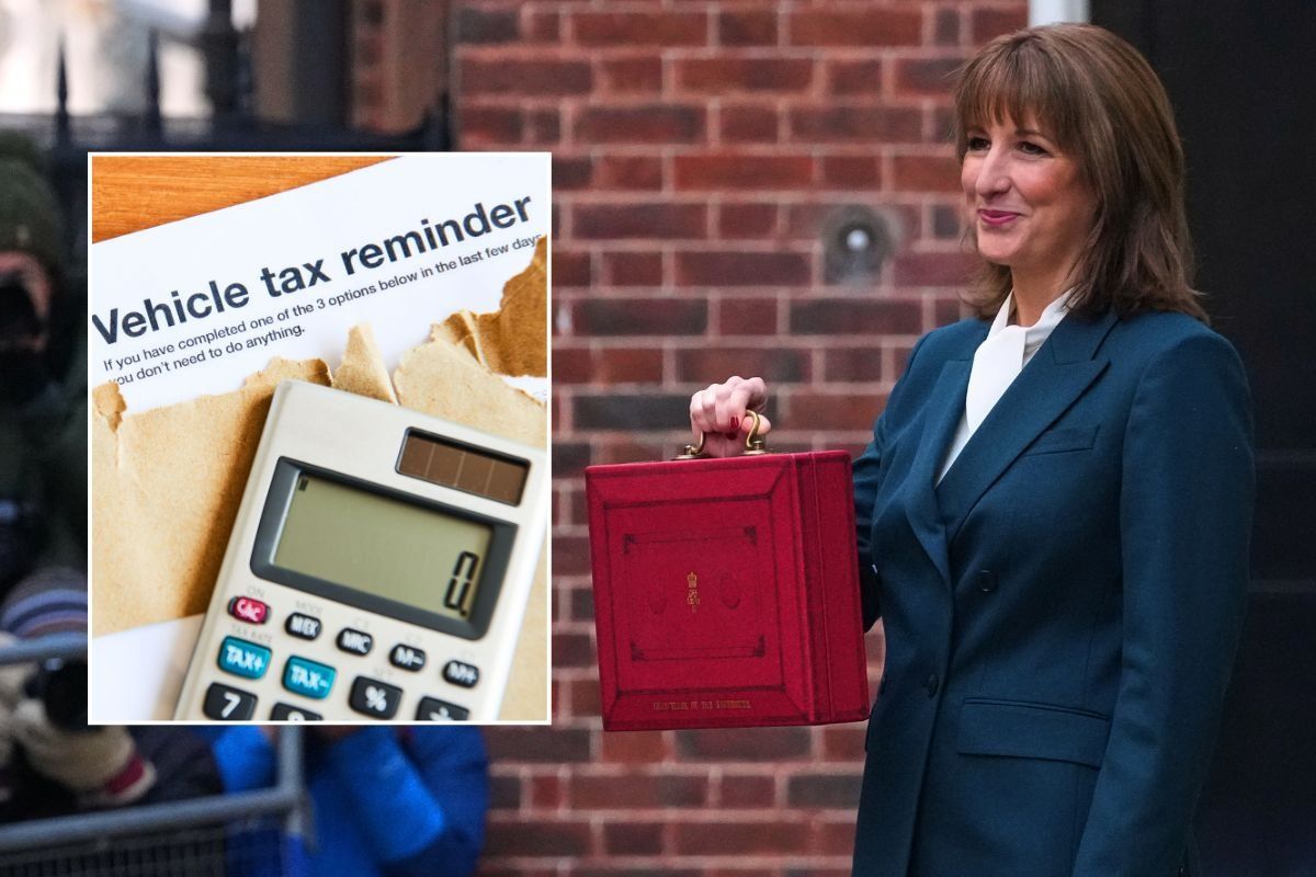 Vehicle tax reminder and Chancellor Rachel Reeves