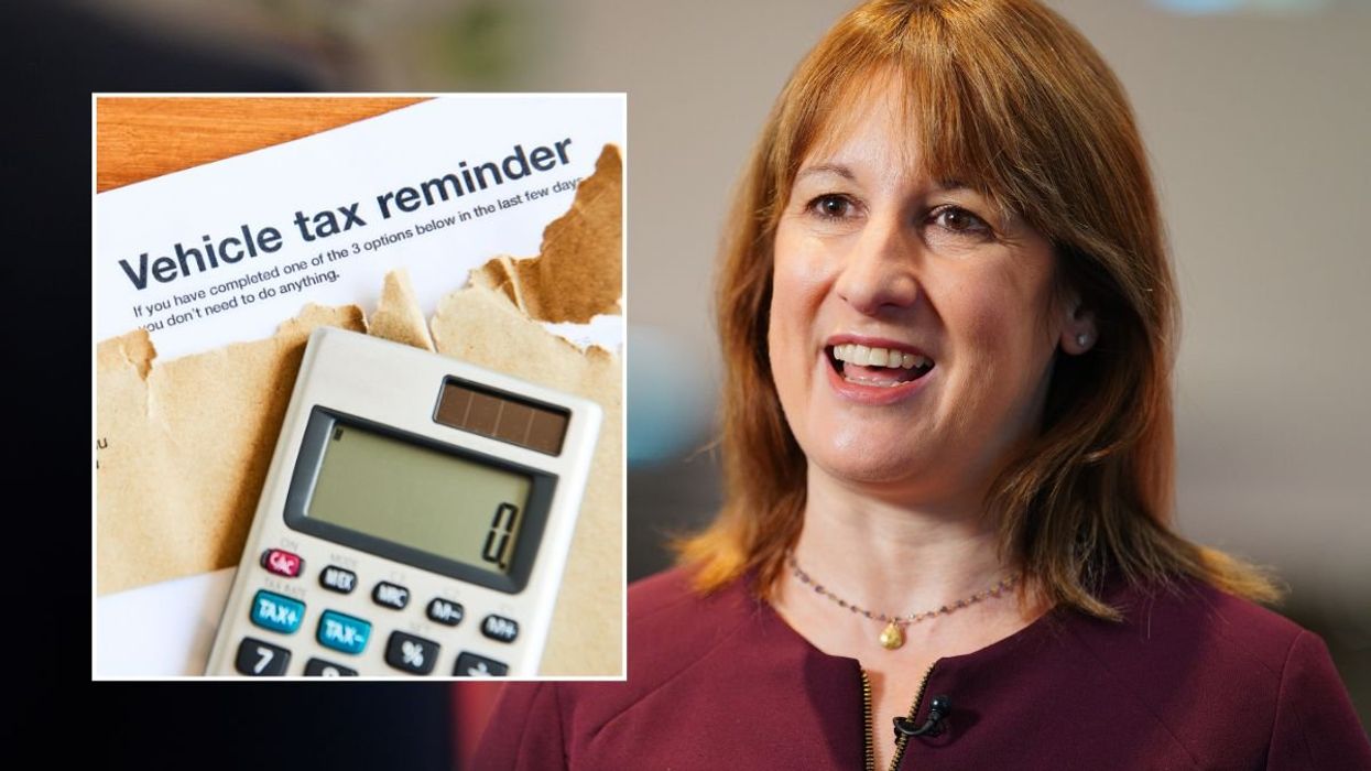 Vehicle tax reminder and Chancellor Rachel Reeves