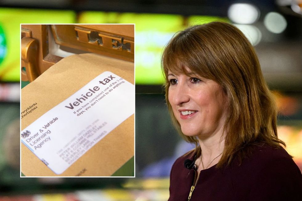 Vehicle tax reminder and Chancellor Rachel Reeves