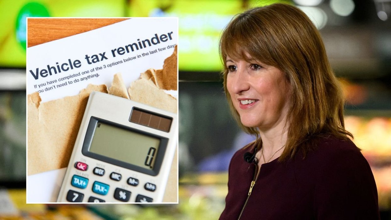 Vehicle tax reminder and Chancellor Rachel Reeves