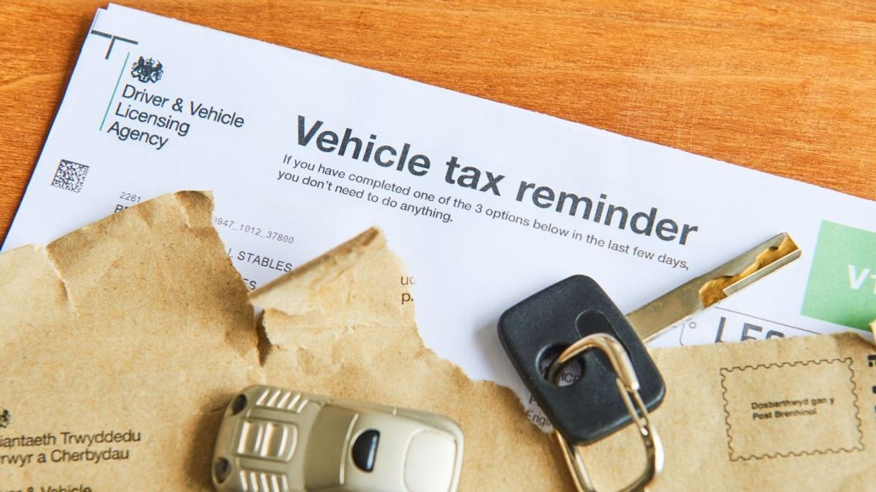 Vehicle tax reminder letter