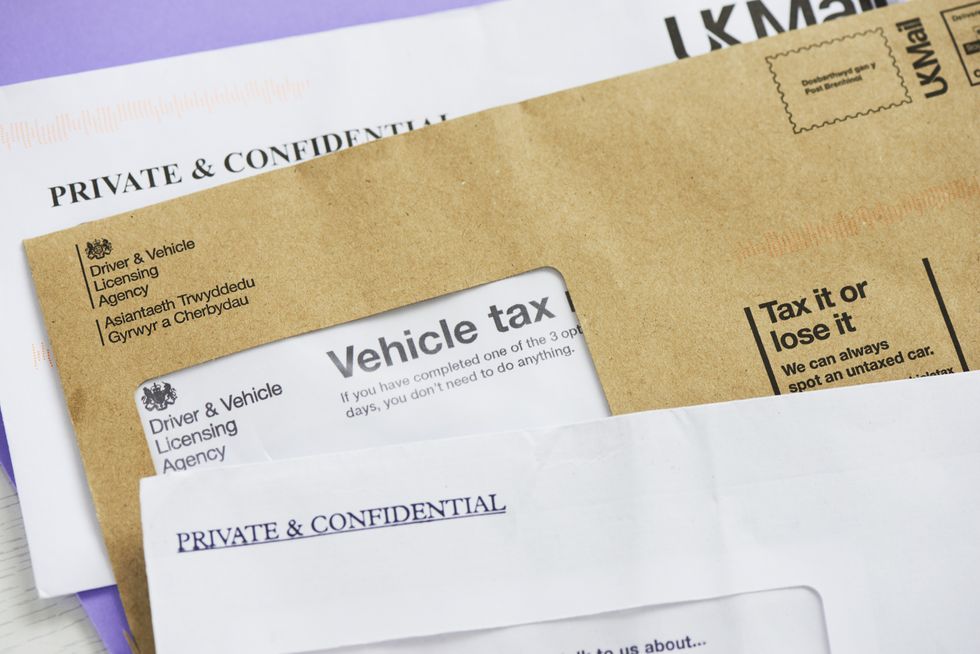 Vehicle tax reminder