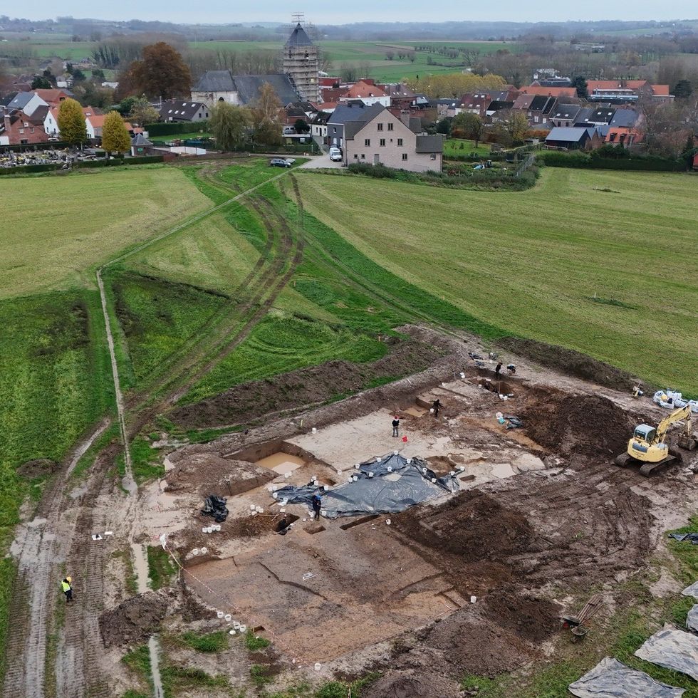 Velzeke dig site