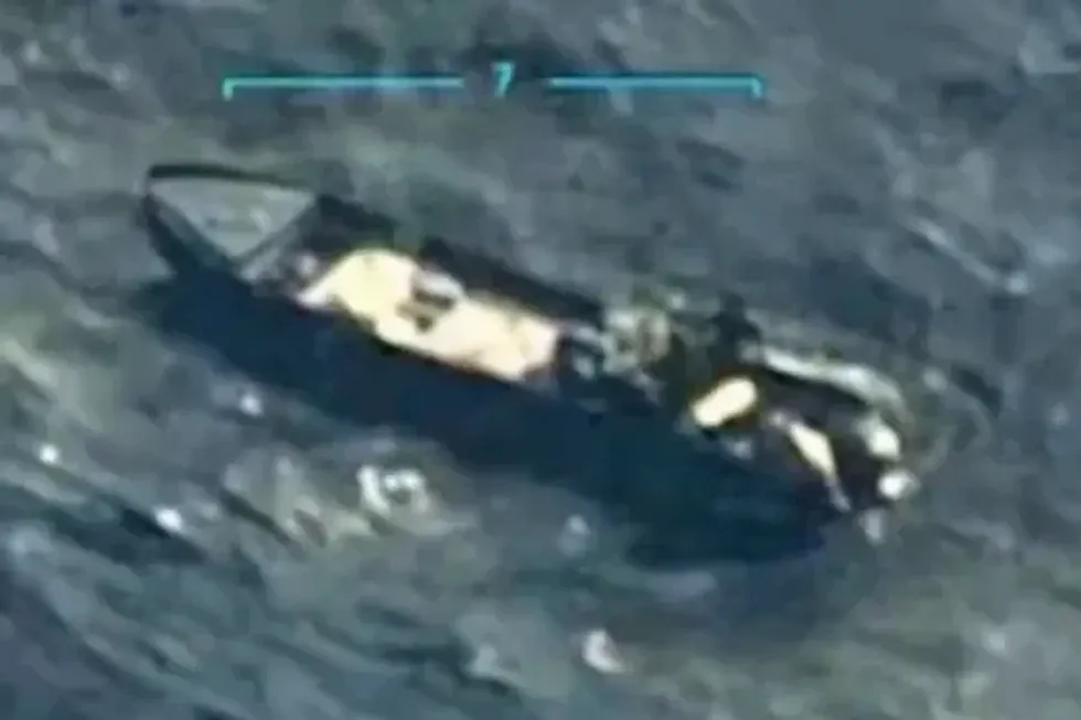 Venezuelan drug boat