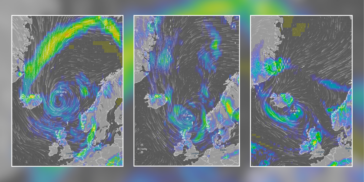 NextImg:UK summer forecast: Country split in HALF as Arctic storms send temperatures tumbling in parts of Britain