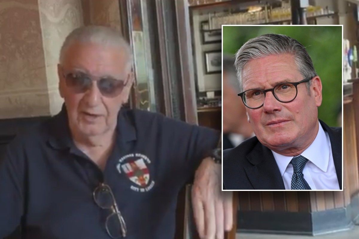 Veteran David Griffin and Sir Keir Starmer