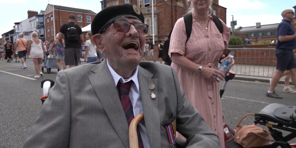 NextImg:Armed Forces Day: British veteran overjoyed at celebrations as he admits 'I'm surprised so many people are here'