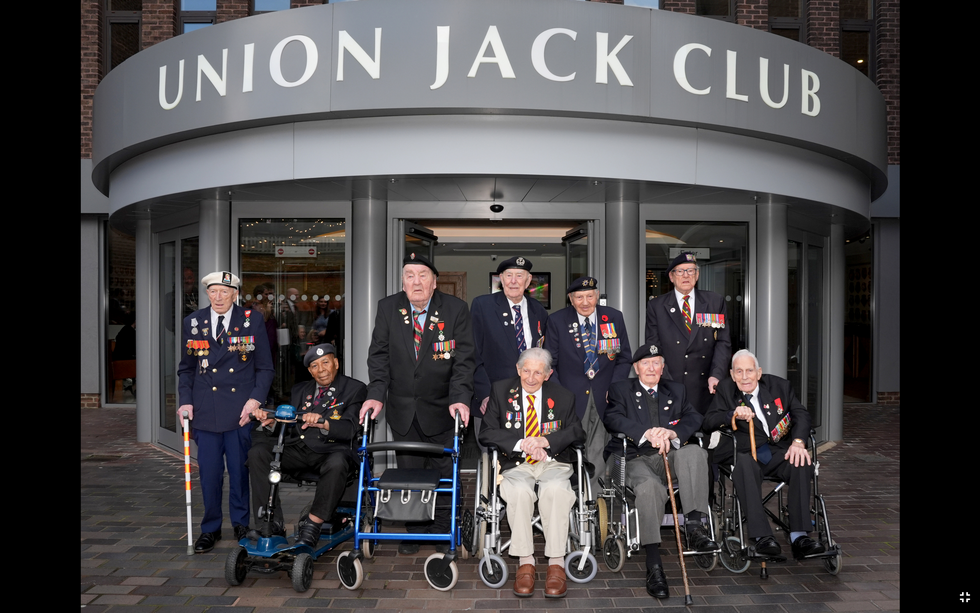 Veterans at Union Jack Club