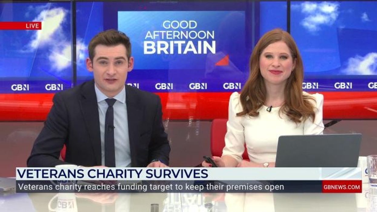 Veterans’ charity founder overwhelmed with emotion after GB News viewers save foundation with incredible show of generosity