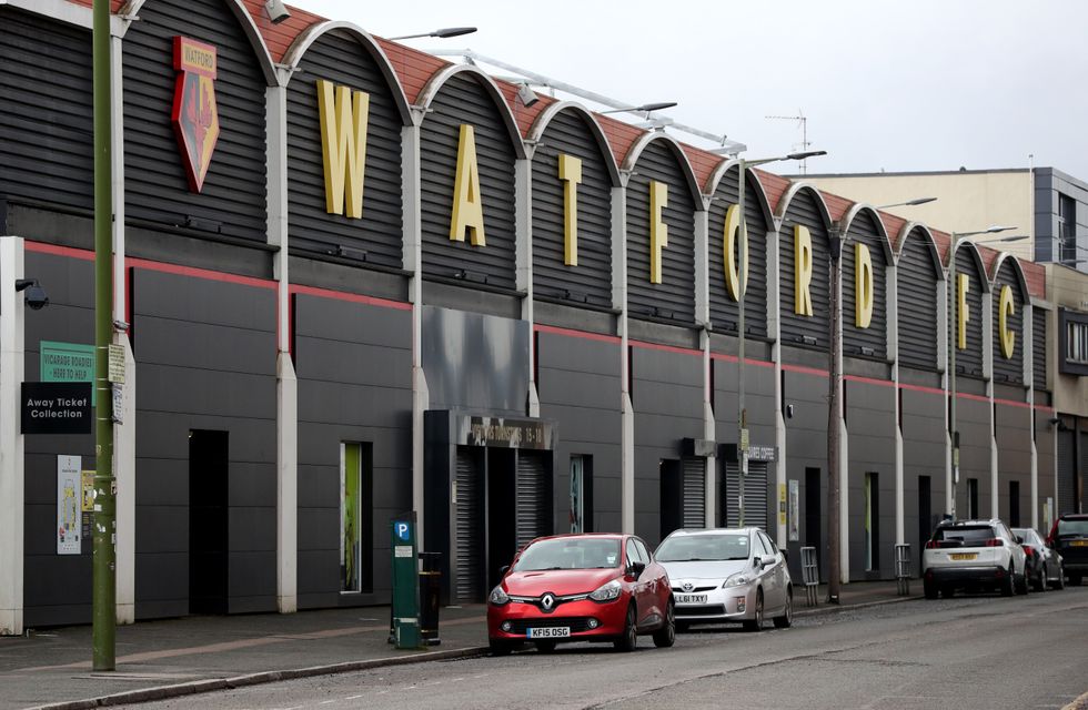 Vicarage Road, home to Watford Football Club, is one of the venues being used as a vaccination site.