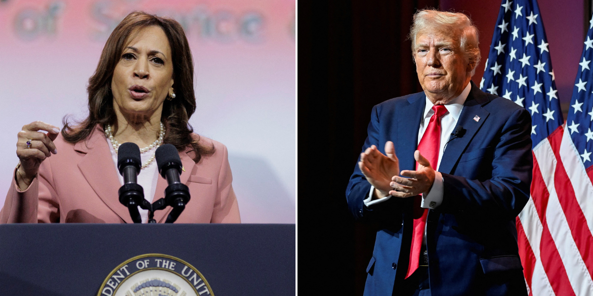 NextImg:Trump agrees to debate Kamala Harris who he claimed only recently 'turned black' as Republicans turn their back on him
