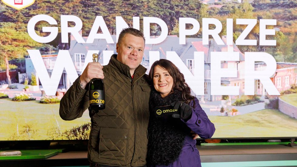Vicky Curtis-Cresswell and husband