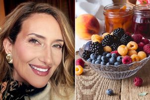 Vicky Derosa and bowl of fruit