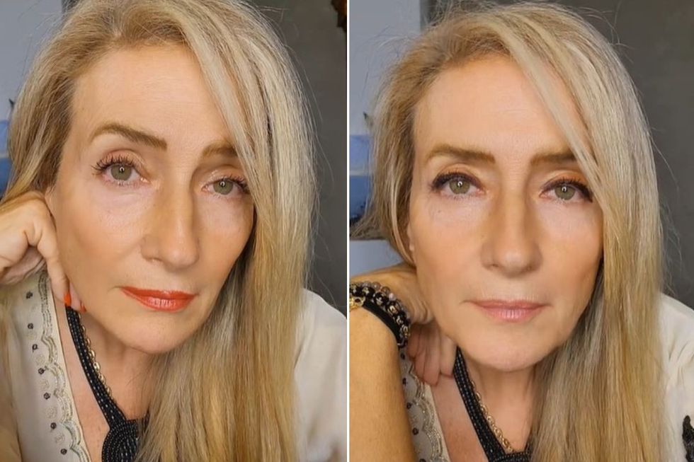 Vicky derosa in different make up styles